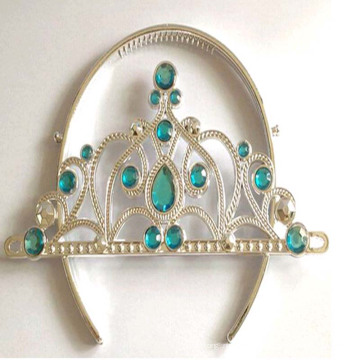 Neue Plastikfee blinkende metallische Prinzessin Tiara Krone